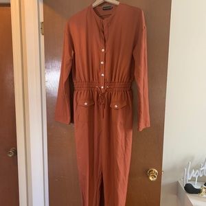 Never Worn PrettyLittleThing Utility Jumpsuit